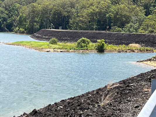 Lake Baroon Spillway