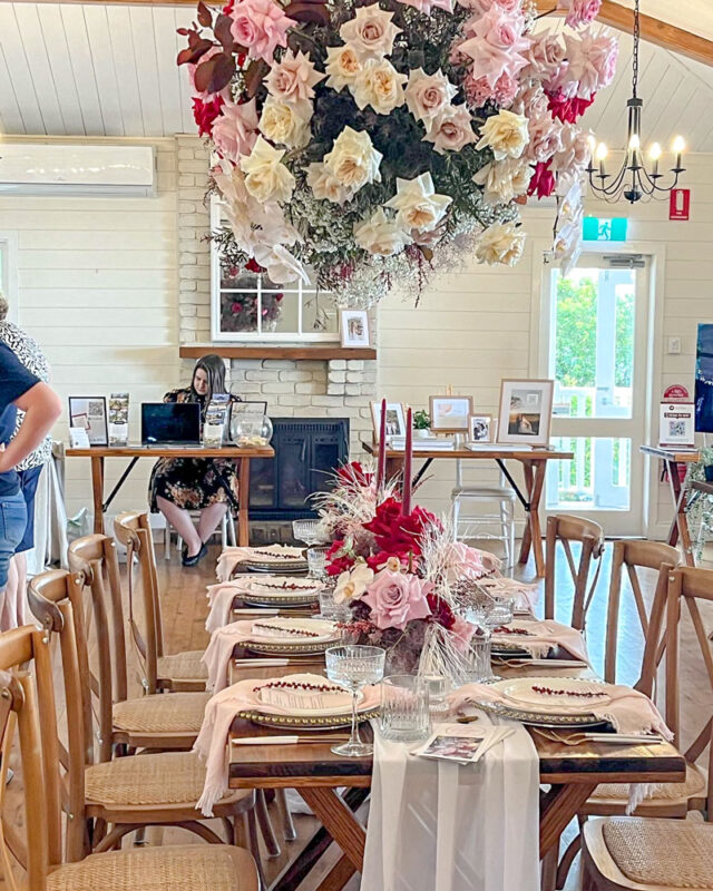 Reception Room at Tiffany's set for Maleny Wedding Festival